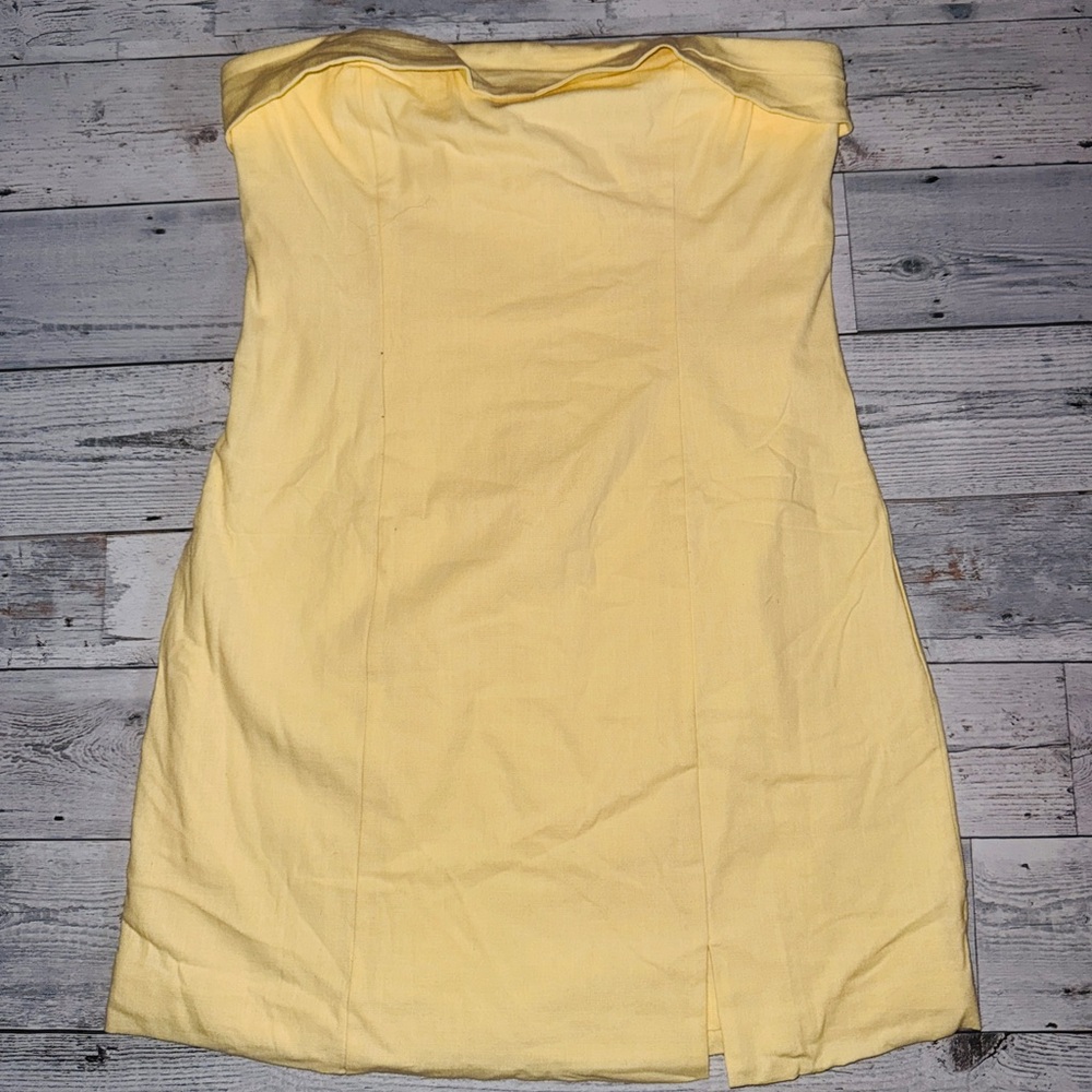 NWOT B.P. Fold over strapless minidress